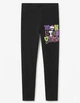 Лосини бавовняні з принтом для дівчинки Disney Monster High BDO99465 134-140 см (8-10 years) чорний - зображення 1