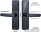 Ручка дверная умная замок электронный с отпечатком пальца кодом Bluetooth AND 5323 5575 - изображение 5