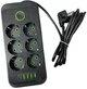 Мережевий фільтр Power Socket F06U 6 розеток з USB і Type C 2 м чорний - зображення 7