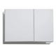 Панель змиву KOER KT-0610-03 240x160x32mm пластикова, кнопка квадратна (колір білий) (KR6134) - изображение 1