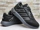 Кроссовки мужские кожаные Adizero Black 42 - изображение 6