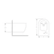Биде подвесное Qtap Jay 485х360х320 мм White - изображение 2