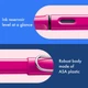 Ручка чорнильна LAMY Safari рожева M T10 сині чорнила (4000100) - зображення 6