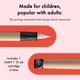 Ручка чорнильна LAMY abc чорна LH (для шульги) чорнила T10 сині (4041754) - зображення 6