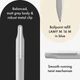 Ручка кулькова LAMY Xevo сіра M16 чорний стрижень (4033837) - изображение 4