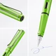 Ручка чорнильна LAMY Safari F green синє чорнило (4030633) - зображення 4