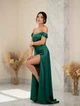 Длинное корсетное платье Militon M/L зеленый 43448616 - изображение 2