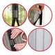 Москітна сітка на двері магнітна антимоскітна LOW DoorGuard Classic (LOW123463667) - зображення 5