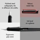 Ручка чорнильна LAMY joy чорна 1,1 T10 сині чорнила (4029994) - зображення 9