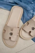 Жіночі шльопанці з натуральної шкіри темно-бежевого кольору PARADIZE SHOES з устілкою Memory Foam 39 розмір (устілка 24,5 см) - зображення 6