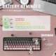 Механічна бездротова (Bluetooth + 2,4G) клавіатура з HOT SWAP Attack SHARK X66, PBT Keycaps, 66 key, RGB, Win,Mac OS, УКР та АНГЛ, Pink/Рожева (X66ЗPINK) - изображение 8