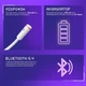 Бездротова ігрова гарнітура Proove Gaming Bliss (APP) Біла - зображення 6