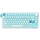 Беспроводная игровая клавиатура Onikuma MT706 Tri Mode механическая RGB, 2.4G/BT/Type-C (ENG) Белый - изображение 1