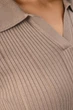 Джемпер в рубчик Marc & Andre 50(2XL) Бежевый (143038) - изображение 5