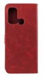 Чохол книжка Leather Flip для Motorola G40 Fusion на магніті з підставкою червоний - зображення 3