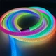 Неонова світлодіодна стрічка-шланг Smart RGB кругла розумна мотузка світлодіодна 5 метрів (AA0798) - зображення 1