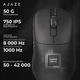 Миша Ajazz AJ179 APEX Wireless/Bluetooth/USB Black Charging Dock (AJM179-A-B) - зображення 15