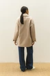 Жіноче пальто-сорочка з кашеміру Seventeen L-XL Бежевий (e15bb0978b4d) - изображение 2