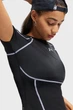 Жіноча чорна футболка HeatGear Elite SS Under Armour XS 6015368-008 - изображение 4
