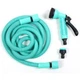 Cадовий шланг для поливу EXPANDABLE GARDEN HOSE 15м (50FT) з розпилювачем на 7 режимів поливу, зелений - изображение 2