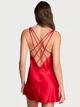 Пеньюар Victoria's Secret Very Sexy Shine Strap Satin Slip S Червоний (27178656D) - зображення 2