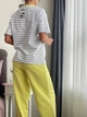 Жіночий костюм майка+штани лимонний 42-44 1420/246 - изображение 4