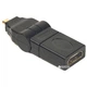 Переходник HDMI AF to micro HDMI AM, 360 degree PowerPlant (CA910618) - изображение 2