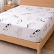 Простынь на резинке LoveYouHome Бязь Ранфорс Веселые котики 160х200+25 см (ly7629) - изображение 2