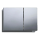 Панель змиву KOER KT-0610-01 240x160x32mm пластикова, кнопка квадратна (колір хром) (KR6135) - изображение 1