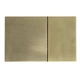Панель змиву KOER KT-0610-12 240x160x32mm пластикова, кнопка квадратна (колір матове золото) (KR6137) - изображение 4