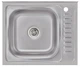 Кухонна мийка Brinex Satin 6050-L 0,6мм (BRIN6050LSAT06) - зображення 1