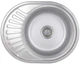 Кухонна мийка Brinex Satin 5745 0,8мм (BRIN5745SAT08) - зображення 1