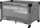 Дорожная кроватка Caretero Esti graphite 3в1 126 × 65 × 74 см (5908310386775) - изображение 2