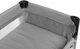 Дорожная кроватка Caretero Esti Grey 3в1 126×65×74 см (5908310386782) - изображение 6