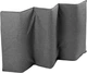 Дорожная кроватка Caretero Basic Plus graphite 125×66 ×75.5 см (5903076302564) - изображение 8