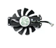 Вентилятор кулер для видеокарты GALAX GTX 660 Zotac GTX 960 970 980 (orgnl) Apistek GA81S2U (GA91S2H) (№78.5) - изображение 2