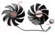 Вентилятор кулер для видеокарты PowerColor RX 6600XT Red Devil FirstD FD8015U12D (PLD10010B12HH CF1010U12S PLD10015B12H) комплект 2 шт (№466.1) - изображение 3