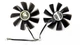 Вентилятор кулер для видеокарты Leadtek WinFast PNY RTX 3070 100 мм 4-pin комплект 2 шт (№546) - изображение 2
