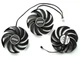 Вентилятор кулер для видеокарты MSI RTX 4070 Ti Super VENTUS PLD09210S12HH PowerLogic (PLD09210B12HH) комплект 3 шт (№383.06) - изображение 2