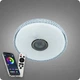 Люстра світлодіодна 517 Dlight RGB з пультом і колонкою 70Вт Білий (02155) - зображення 6