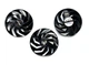 Вентилятор для видеокарты Sapphire RX 7800 XT 7900 GRE 7900 XT XTX NITRO+ (orgnl) FirstD FD10015M12D комплект 3 шт (№310) - изображение 2