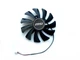 Вентилятор для видеокарты MSI GTX 1050 Ti 1630 1650 RX 550 Aero (orgnl) 87 мм XY-D09010SM (HA9010H12F-Z RQ9010H12S HA9010H12SF)(№42.5) - изображение 1