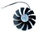 Вентилятор для видеокарты MSI GTX 1050 Ti 1630 1650 RX 550 Aero (orgnl) 87 мм XY-D09010SM (HA9010H12F-Z RQ9010H12S HA9010H12SF)(№42.5) - изображение 2