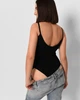 Боді жіноче на бретелях Carica BK-6619-8 43368 ONE SIZE чорний - изображение 3