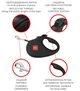 Поводок-рулетка для собак WAUDOG R-leash, рисунок "Милитари", светоотражающая лента, размер S, до 15 кг, 5 м (381-4026) - изображение 4