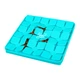 Килимок для пошуку корму WAUDOG Silicone, 205х205х17 мм, блакитний - зображення 1
