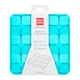 Килимок для пошуку корму WAUDOG Silicone, 205х205х17 мм, блакитний - зображення 4