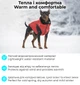 Курточка для собак AiryVest UNI двусторонняя эластичная, красная/черная, размер M48 (2550) - изображение 6