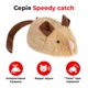 Іграшка для котів GiGwi speedy Catch Інтерактивна мишка, штучне хутро, 9 см (75240) - зображення 8
