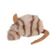 Игрушка для котов GiGwi Catnip Мышка с кошачьей мятой, искусственный мех, кошачья мята, 10 см (75018) - изображение 1